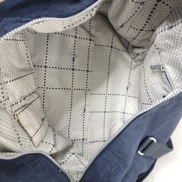 Kipling Itska Blue Weekend Travel Duffel Bag - Picture 5 of 10